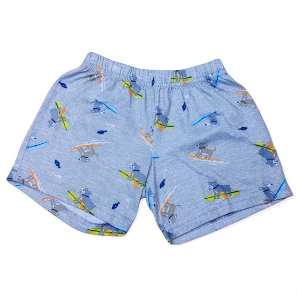 💥 Bundle Only 💥 CARTER'S Grey Dog Surfing Pajama Shorts